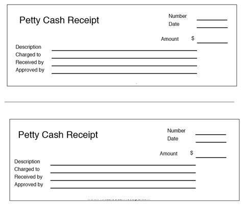 Unique Petty Cash Receipt Samples Templates Pdf Word In | My XXX Hot Girl