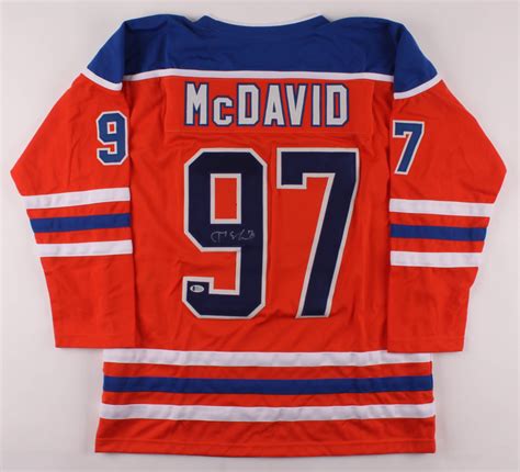 Connor McDavid Signed Jersey (Beckett COA) | Pristine Auction