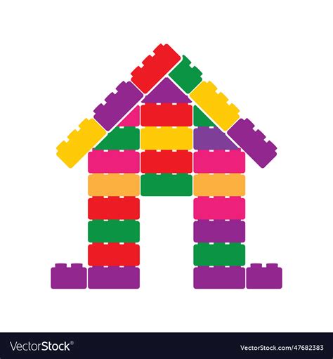 Building block icon Royalty Free Vector Image - VectorStock