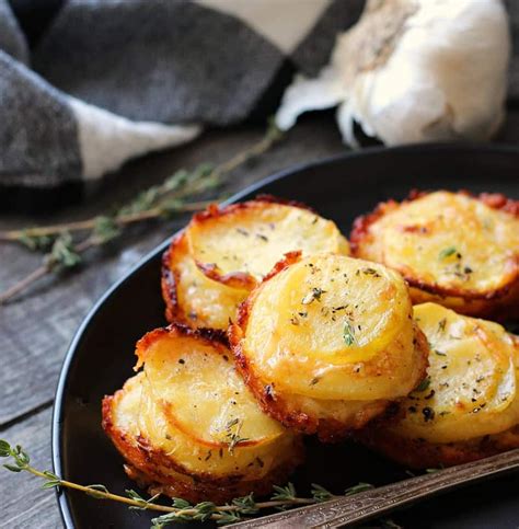 Muffin Tin Potato Stacks + Gouda and Parm cheese - A Gouda Life ...