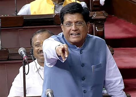 Opposition moves privilege notice against Piyush Goyal - Rediff.com ...