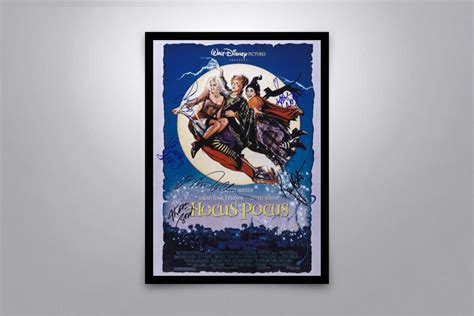 Hocus Pocus - Signed Poster + COA – Poster Memorabilia