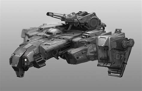 Illustrations and Concepts of Tanks I | Concept Art World