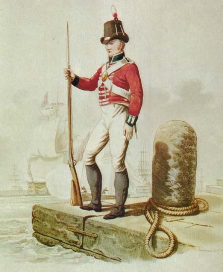 The Royal Marines, a Brief History | Man the Capstan - Reenactment Blog ...