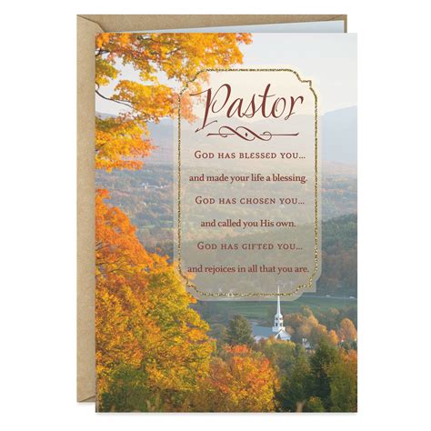 Printable Pastor Appreciation Cards