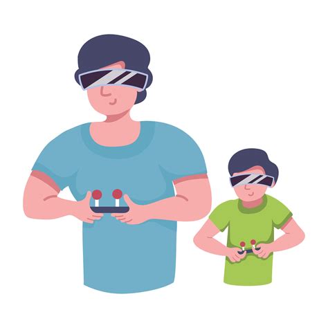 Trendy VR Gaming 25431540 Vector Art at Vecteezy