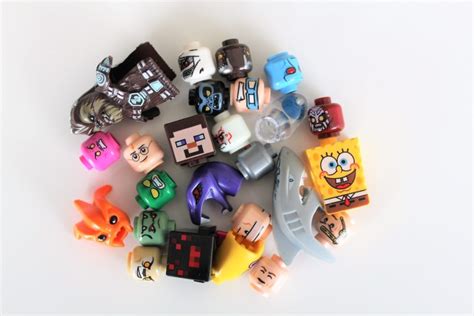 25 Special LEGO® Minifig Heads - The Minifig Club