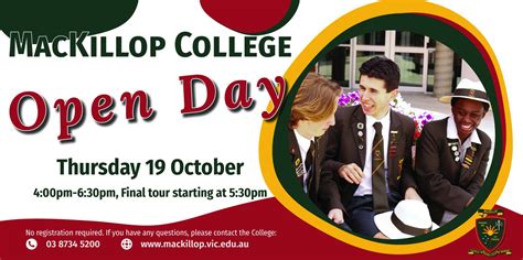 MacKillop College Open Day - Thursday 19 October 2023 - MacKillop College Werribee