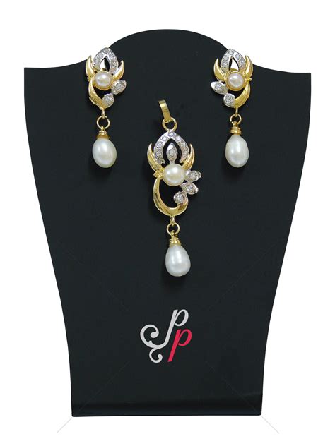 Pearl Pendant - Earring Sets