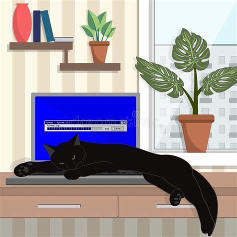 Hacker Cat Stock Illustrations – 52 Hacker Cat Stock Illustrations ...