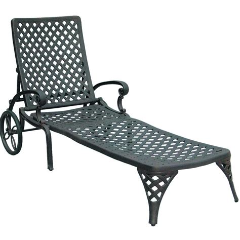 15 Best Wrought Iron Outdoor Chaise Lounge Chairs