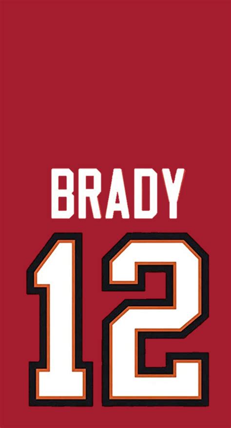 Tom Brady Jersey Wallpaper | Tom brady jersey, Tom brady, Tampa bay buccaneers football