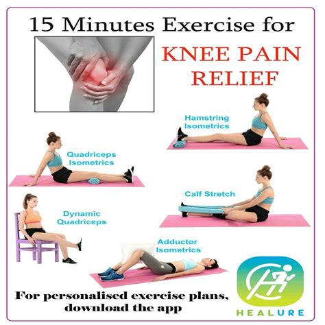 15 Minutes Exercise For Knee Pain Relief #KneePain #Knee #Pain #JointPain #Exercise Knee Pain ...