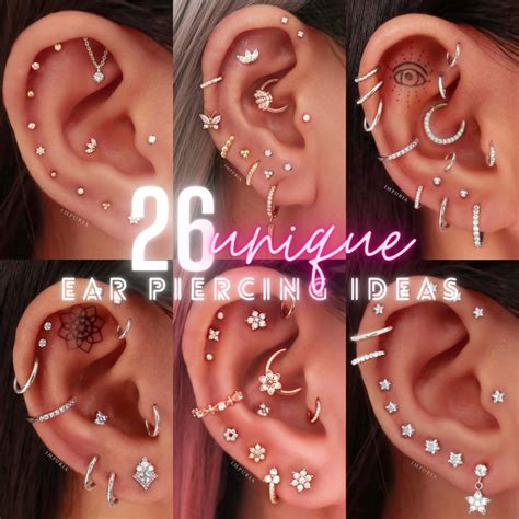 26 of the Most Unique Ear Piercing Ideas – Impuria Ear Piercing Jewelry