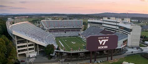 Lane Stadium At Virginia Tech Photograph by Elevated Perspectives LLC