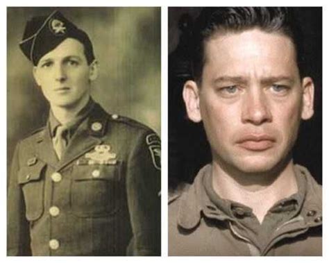 Band of Brothers-Real soldiers and actors that played them. - Imgur | Band of brothers, Soldier ...