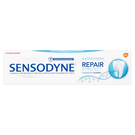 Sensodyne Extra Fresh Repair & Protect Daily Repair Toothpaste 75ml ...