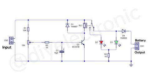 Li Ion Charger Circuit Diagram