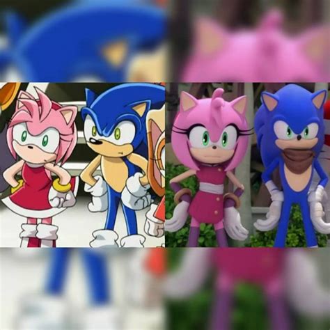 Sonic Boom, Sonic And Amy, Amy Rose, Sonic The Hedgehog, Shadow The Hedgehog, Sonamy Comic ...