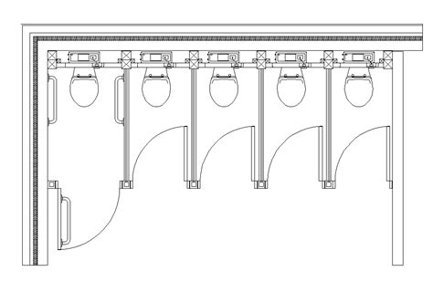 Public Toilet Design Plan Dwg File Cadbull | Images and Photos finder