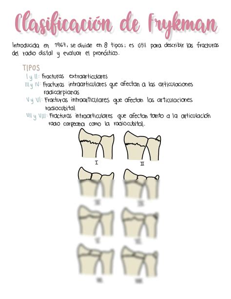 SOLUTION: Clasificacion de frykman - Studypool