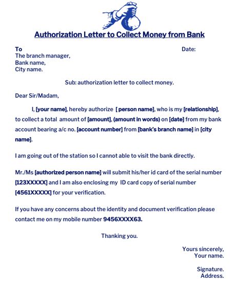 Metrobank Authorization Letter