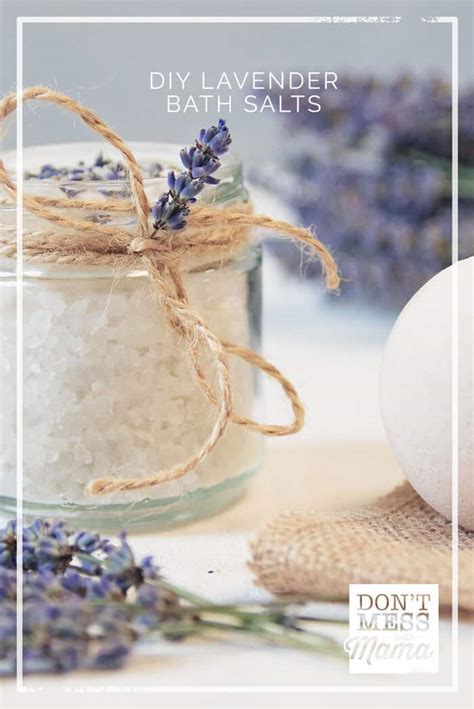 DIY Lavender Bath Salts Recipe - Don't Mess with Mama