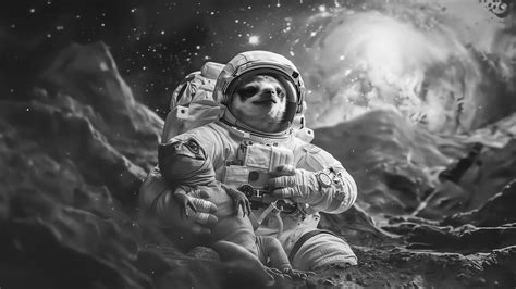 Cosmic Sloth Explorer - Whimsical 4K PC Wallpaper - Heroscreen