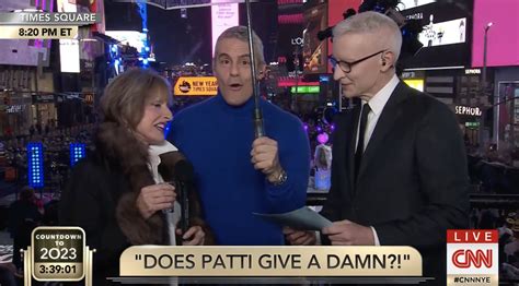 Andy Cohen & Anderson Cooper left in shock over Patti LuPone's drunken ...