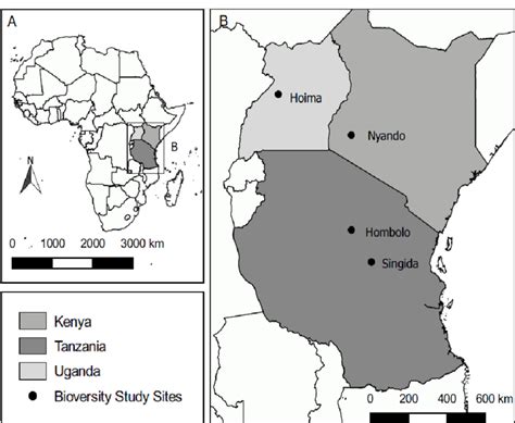 Study Communities in Kenya, Tanzania, and Uganda | Download Scientific ...