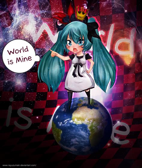 Hatsune Miku - World is Mine! by rayuzumaki on DeviantArt