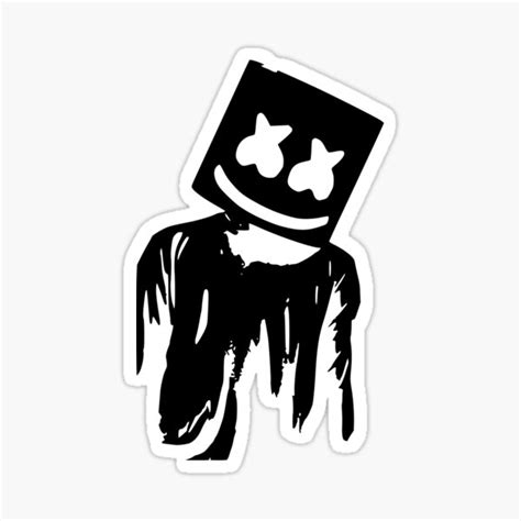 Sticker: Marshmello Dj | Redbubble