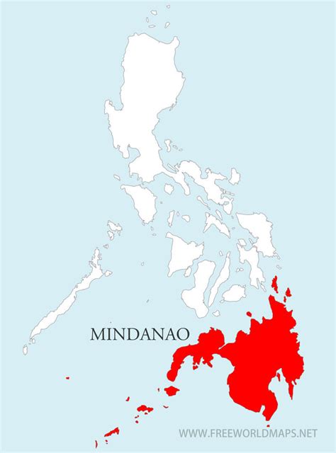 Mindanao Maps, Philippines