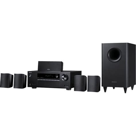 Best Buy: Onkyo 5.1-Ch. Home Theater System Black HT-S3800