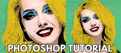 How to Create a Pop Art Photoshop Effect | Photoshop portrait tutorial, Photoshop tutorial ...