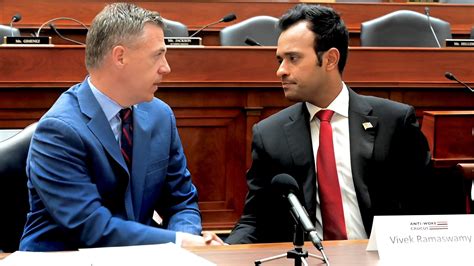 Vivek Ramaswamy promotes anti-wokeness on Capitol Hill — but leaves ...