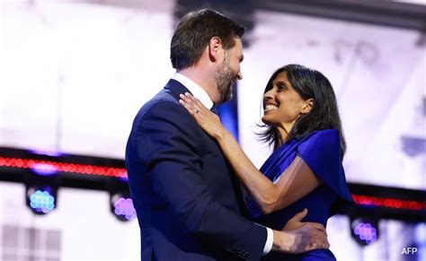 JD Vance's Wife Usha Chilukuri Vance At Republican National Convention ...