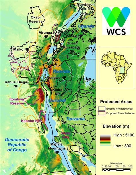 Albertine Rift Protected Areas [IMAGE] | EurekAlert! Science News Releases