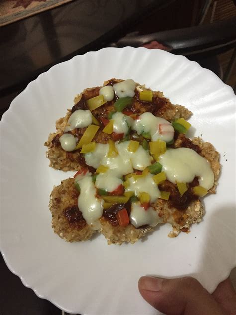 Healthy Chicken Pizza (chizza) : 4 Steps - Instructables