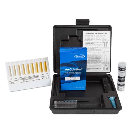 CHEMetrics Ammonia Test Kit - Osprey Scientific Inc.