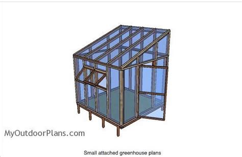 Lean to Greenhouse 8 x 8 – Free Woodworking Plan.com