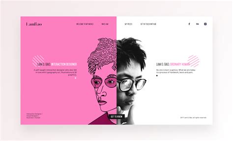 Graphic Design Portfolio Website Template