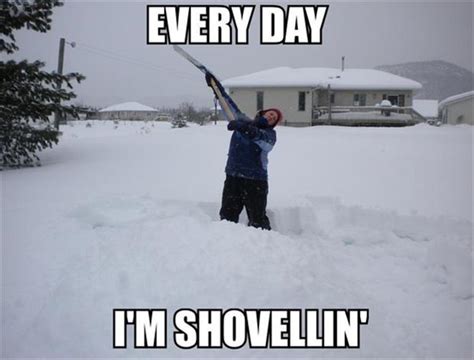 funny shoveling snow - Dump A Day