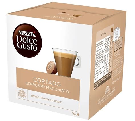 Nescafé Dolce Gusto pods Cortado Espresso Macchiato x 16 coffee pods