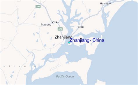 Zhanjiang, China Tide Station Location Guide