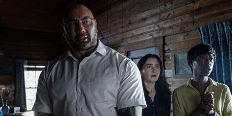 Knock at the Cabin Trailer Shows Dave Bautista Try to Prevent Apocalypse