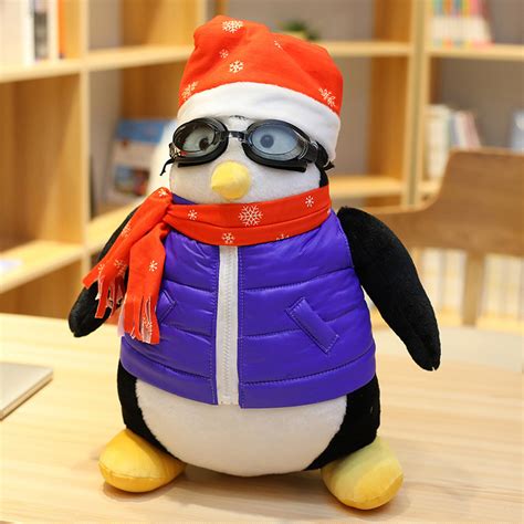 Siaonvr Penguins stuffed animals Soft and Cuddly Penguins Plush Animals ...