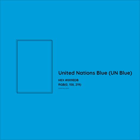 United Nations Blue (UN Blue) Complementary or Opposite Color Name and ...