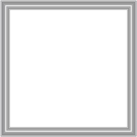 Silver Border Frame Transparent PNG Image | Gallery Yopriceville - High ...