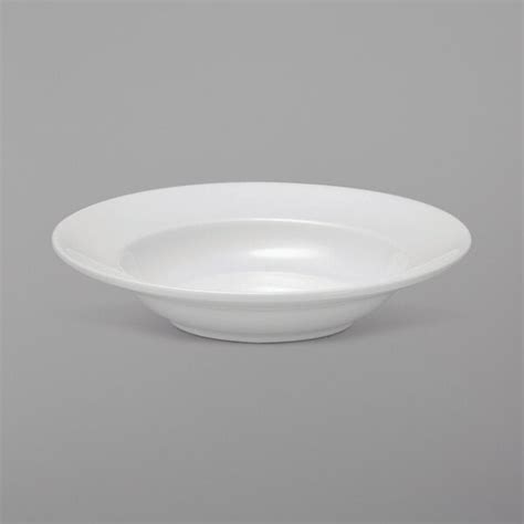 Oneida R4220000748 Royale 12" Bright White Porcelain Wide Rim Pasta ...